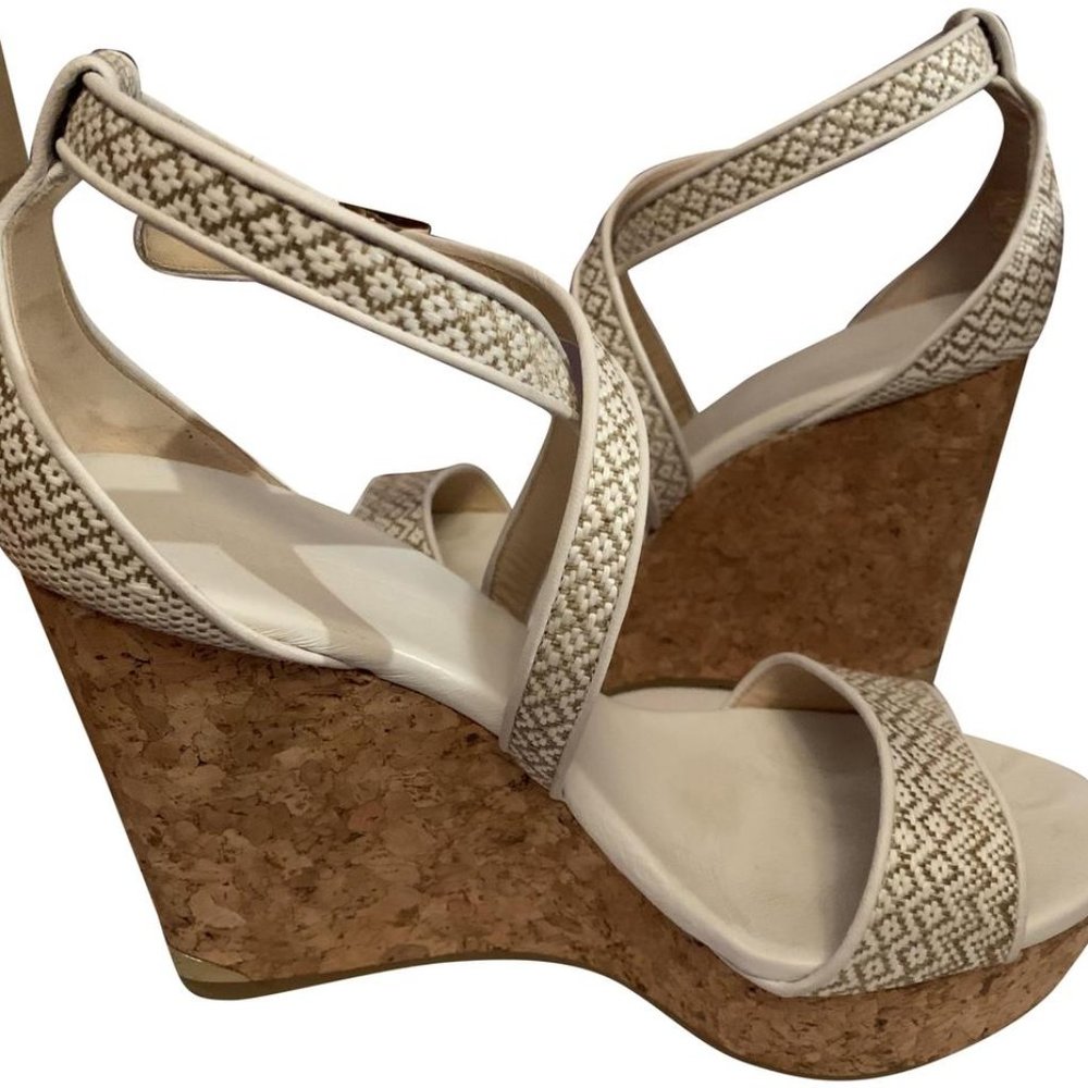 Jimmy Choo While Portia 120 Wedges